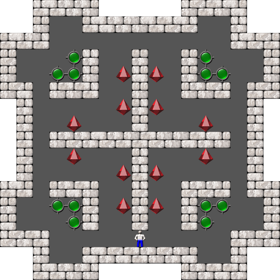 Sokoban Brian Kents Sokoban2Ks Sokoban2K level 27